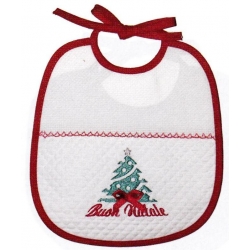 BAVETTA NATALE STAFIL DA RICAMARE CM. 20x22 CONFEZ. 3 PEZZI